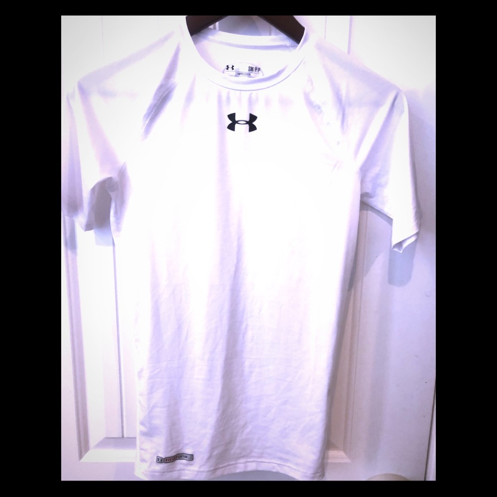 Under Armour White Heat Gear Compression Tee